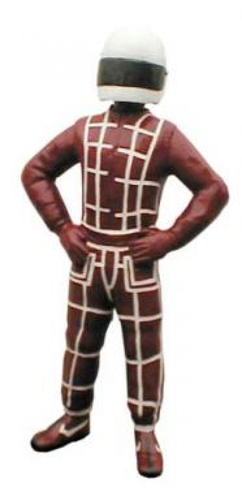Rennfahrer Figur 