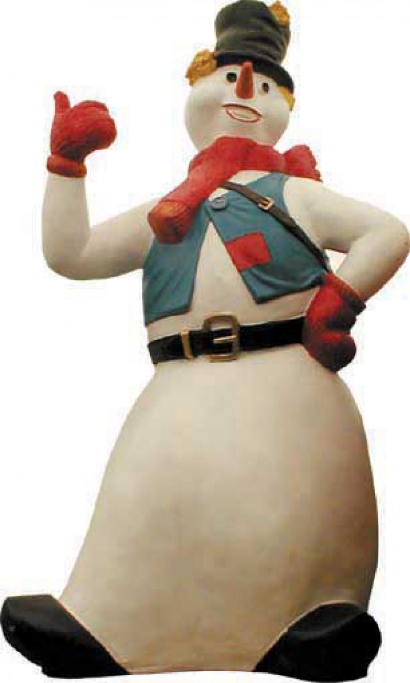 Schneemann Figur