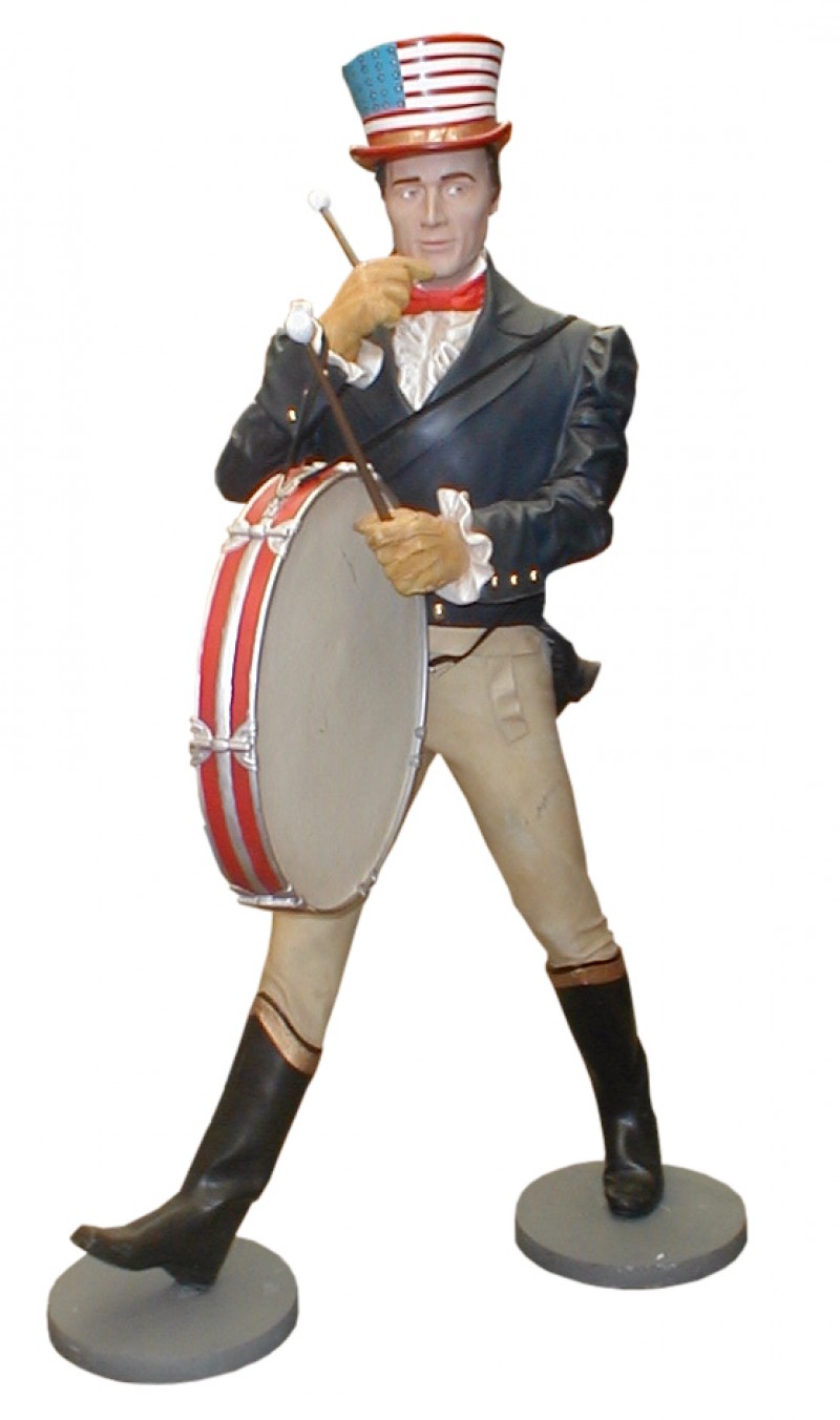 Trommler Figur - Amerika - Jonny Walker