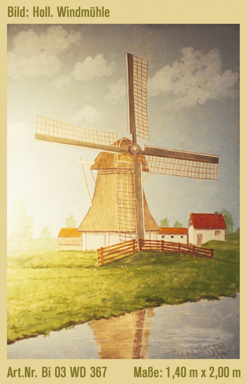 Windmühle Kulisse