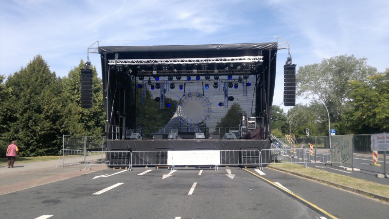 Mobile Show - Bühne 80m²-140m²  - Bühnensystem "Smart Stage"  für Stadtfest, Kundgebung, Konzert – Thumbnail 7