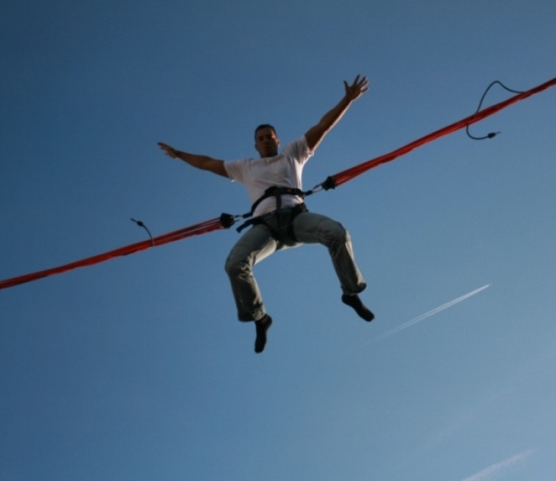 Quadro Jump / Quarter Tramp / Bungee / Trampolin / Vierertrampolin / Trampolinanlage – 3