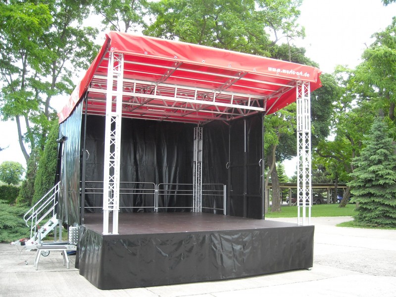 Mobile Bühne 30m² - Multistage für Stadtfest, Events, Festivals &amp; Konzert – 5