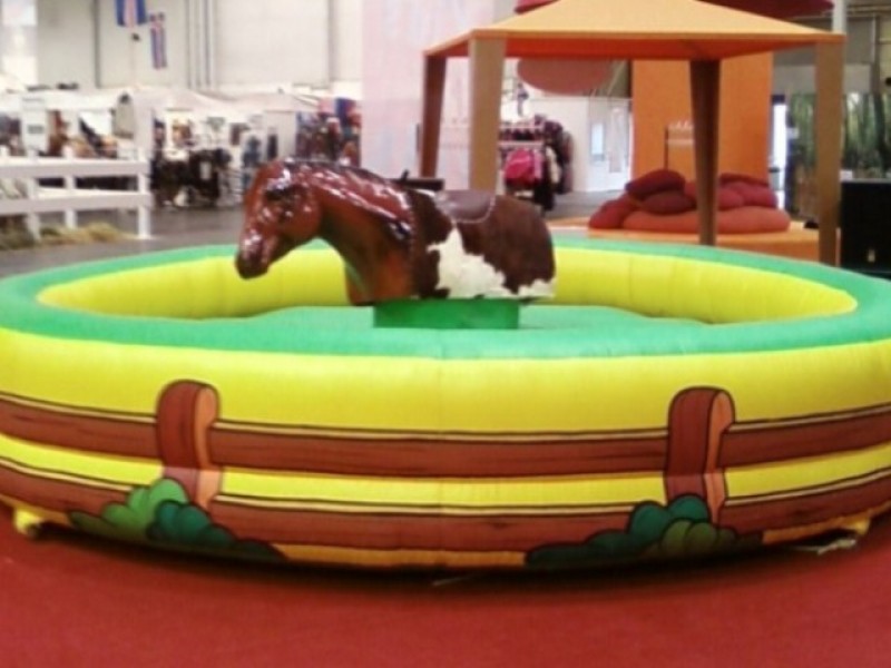 Pferde Rodeo / Horse Riding / Rodeo Pferd / Bullriding / Bull Riding / Bullen reiten / Hüpfburg – 2