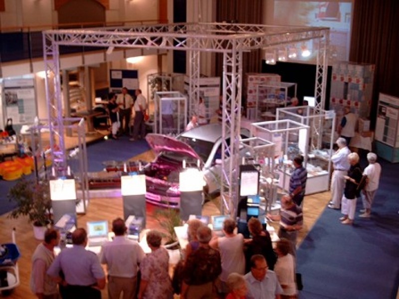 Traveresen Messestand (Ground-Support) 6m x 4m x 3, 50m – Thumbnail 6