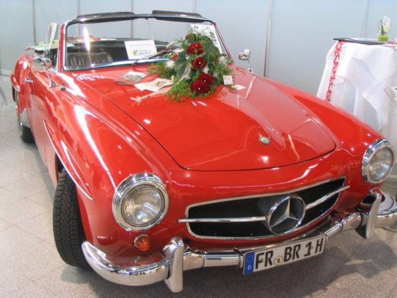 Mercedes-Benz 190 SL Cabrio, Oldtimer, Sportwagen - Lieferung aus Freiburg gegen Aufpreis!