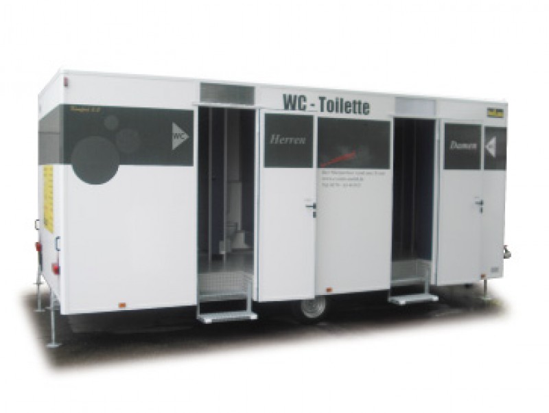 Toilettenwagen groß - WC Wagen groß