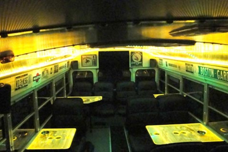 Partybus 8 bis 26 Sitzplätze US School Bus-Bar – Thumbnail 7