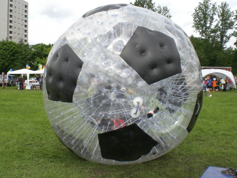 Zorbing, Zorbball, Riesenlaufball mieten
