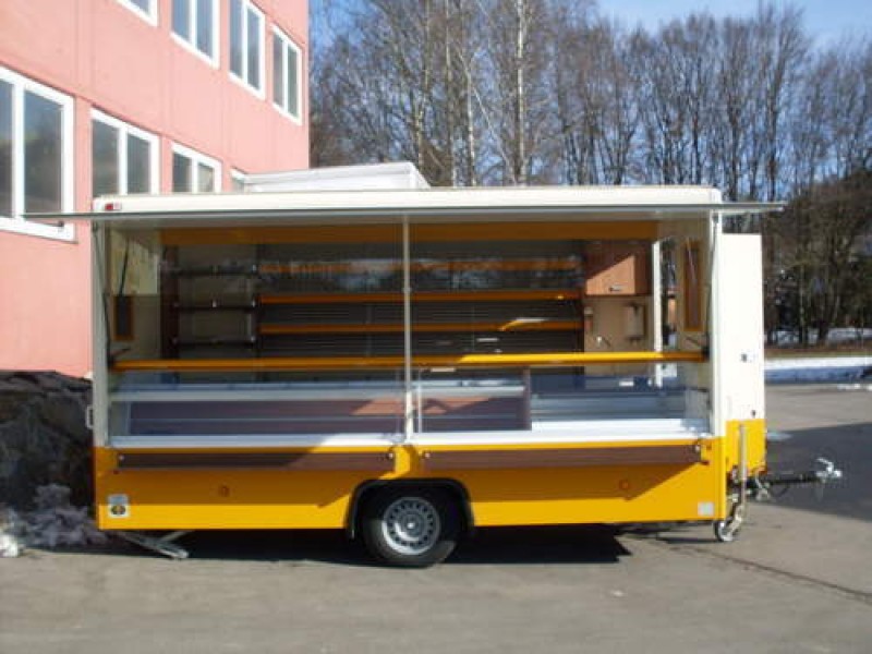 Verkaufsanhänger, Verkaufshänger, Kaffeemobil, Verkaufswagen, Hänger Borco Höhns 4100