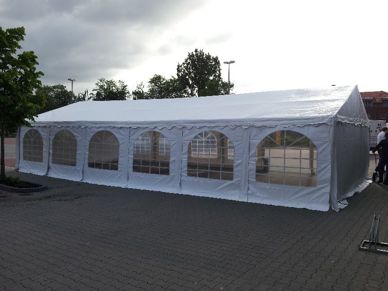 Partyzelt Festzelt 6x12 Meter für Gartenparty, Hochzeit, Messe und Betriebsfest