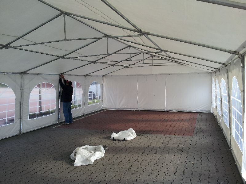 Partyzelt Festzelt 6x12 Meter für Gartenparty, Hochzeit, Messe und Betriebsfest – 2