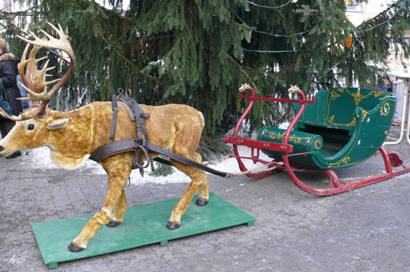 Weihnachts Dekoration - Hirsch , Weihnachten , Weihnachtsmarkt – 4