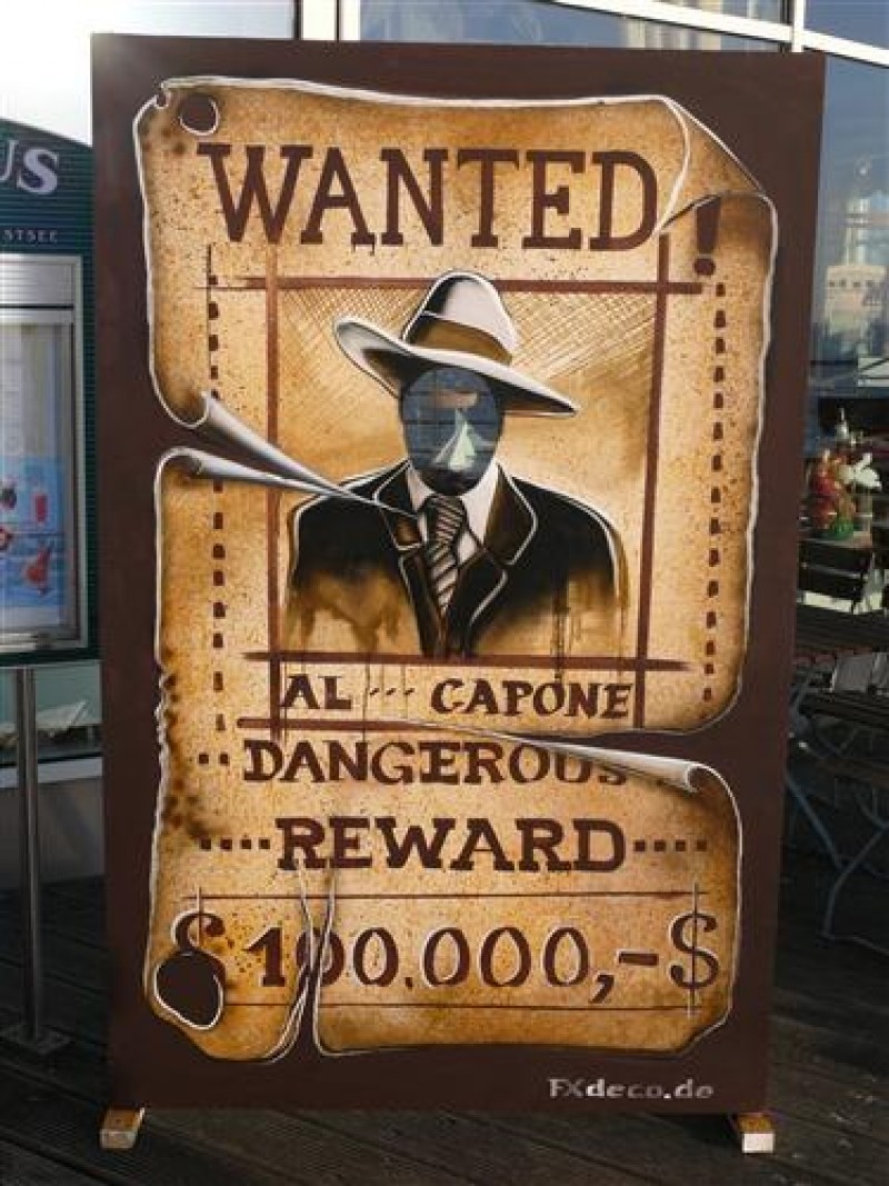Fotowand Al Capone , Amerika Dekoration