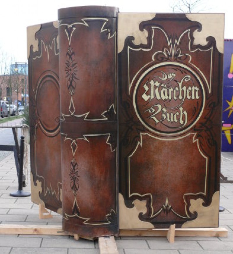 Riesen  Märchenbuch , Märchen Dekoration , Riesen Gästebuch, Weihnachts Dekoration – 2
