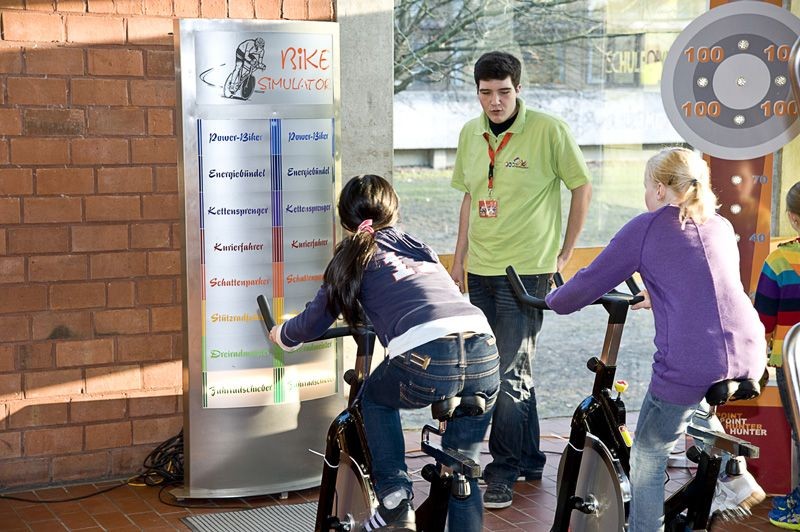 1 stunde fahrrad fahren wieviel km