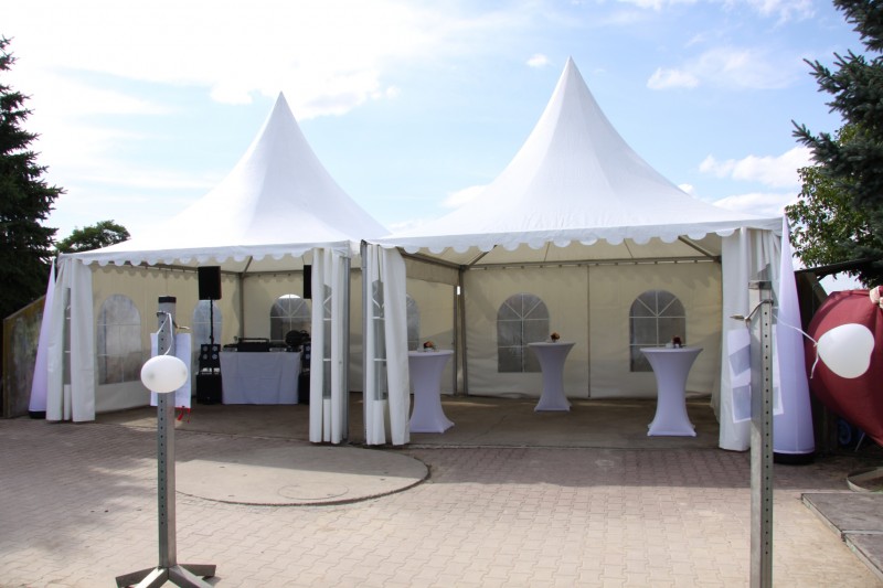 Festzelt // Partyzelt // Eventzelt // Zelt // Pavillon // Pagodenzelt