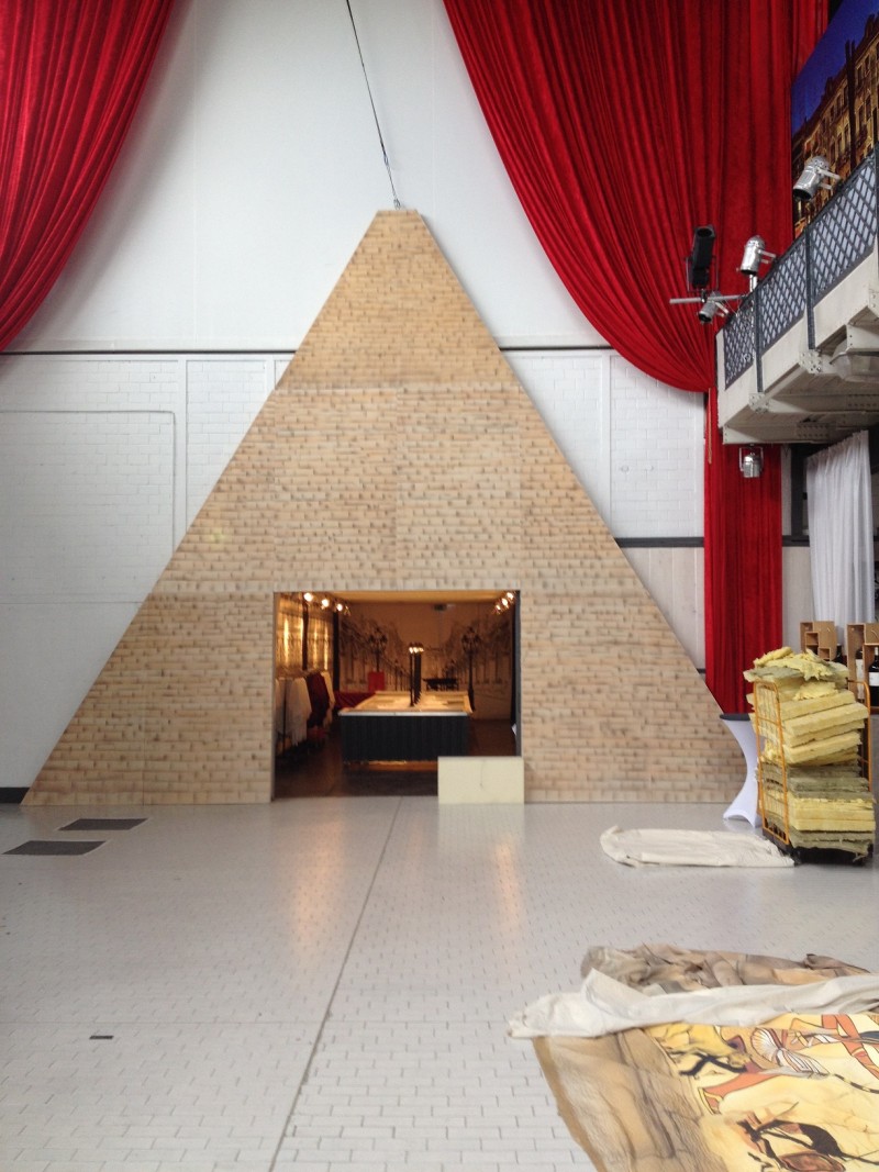 Pyramide Kulisse, Pyramiden, Pharao, Ägypten, Dekoration