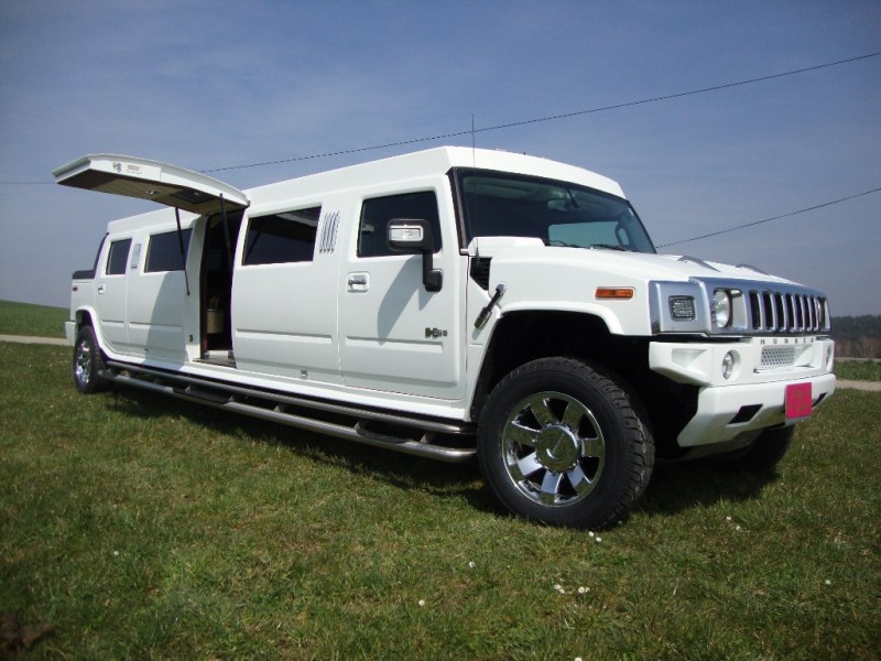 Einmalige Hummer 2 Stretch Limousine Mit Absenkbaren Grossen