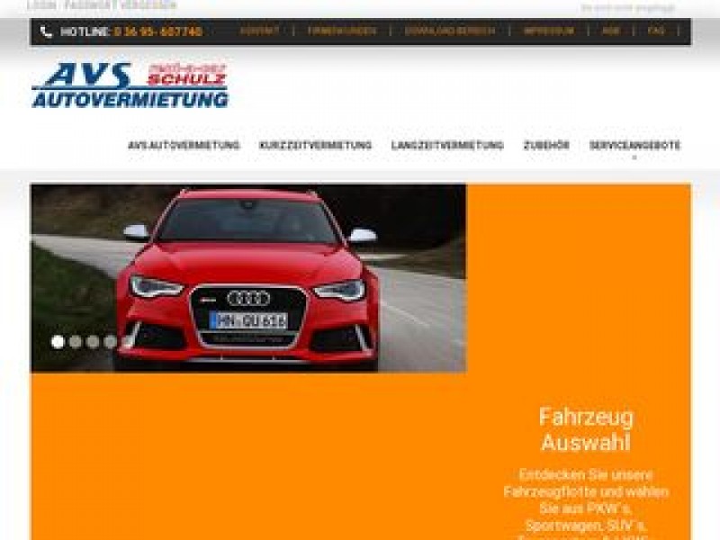 AVS-Autovermietung Schulz GmbH & Co. KG Logo