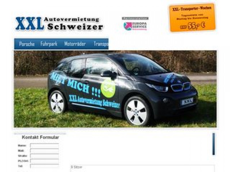 XXL-Autovermietung Schweizer e.K. Logo