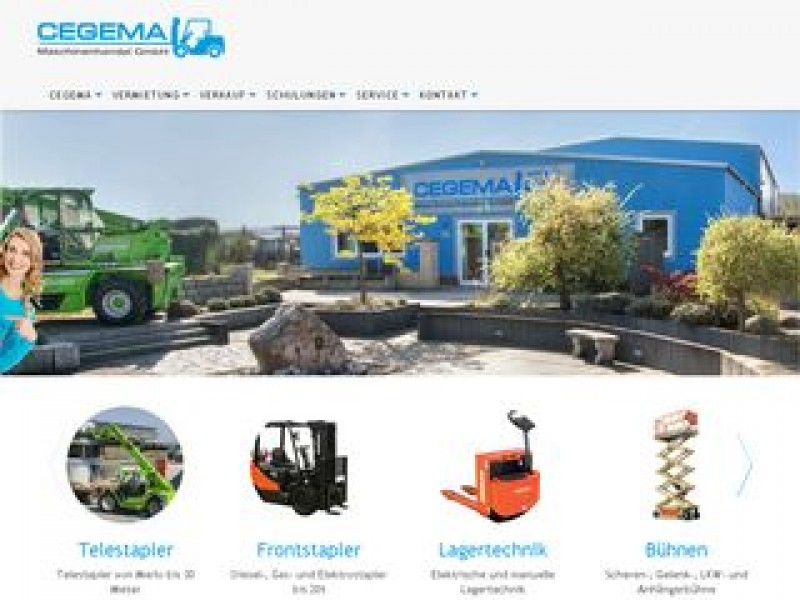 CEGEMA Maschinenhandel GmbH Logo