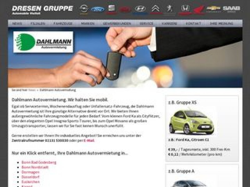 Dahlmann Autovermietung GmbH Logo