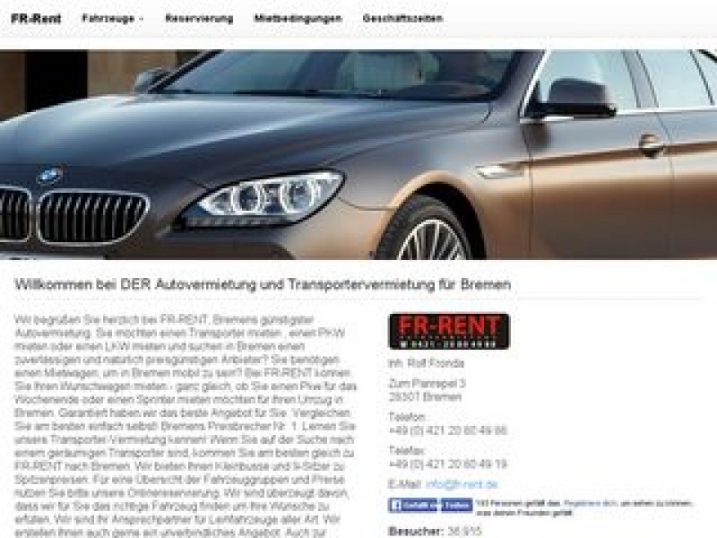 FR-RENT Autovermietung Logo