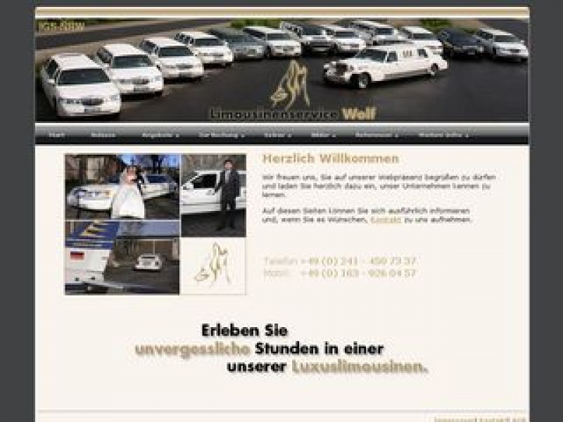 Limousinenservice Wolf Logo