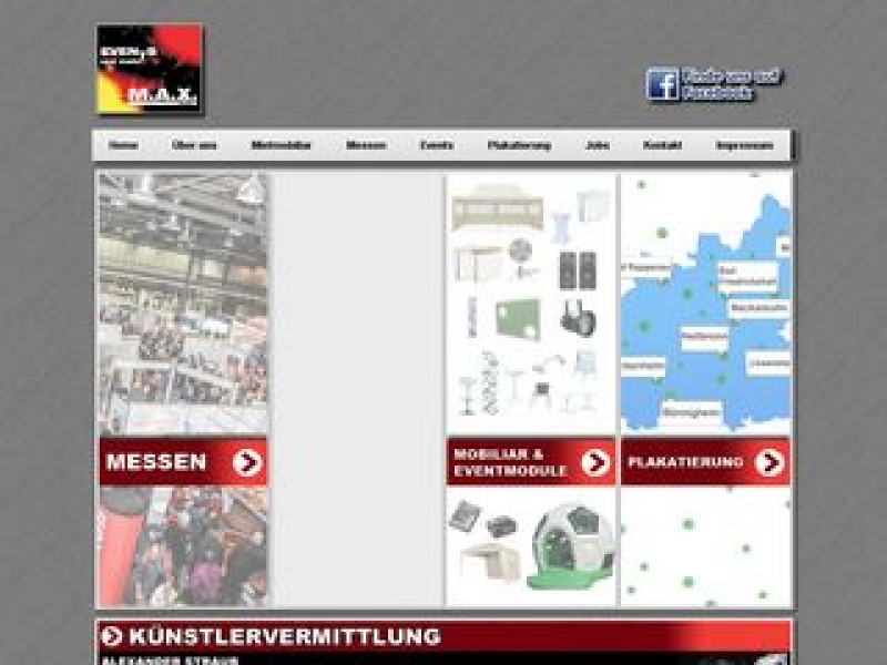 M.A.X. GmbH - Events und mehr Logo