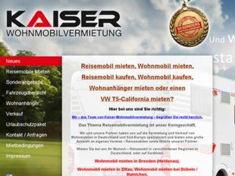 Kaiser-Wohnmobilvermietung Logo