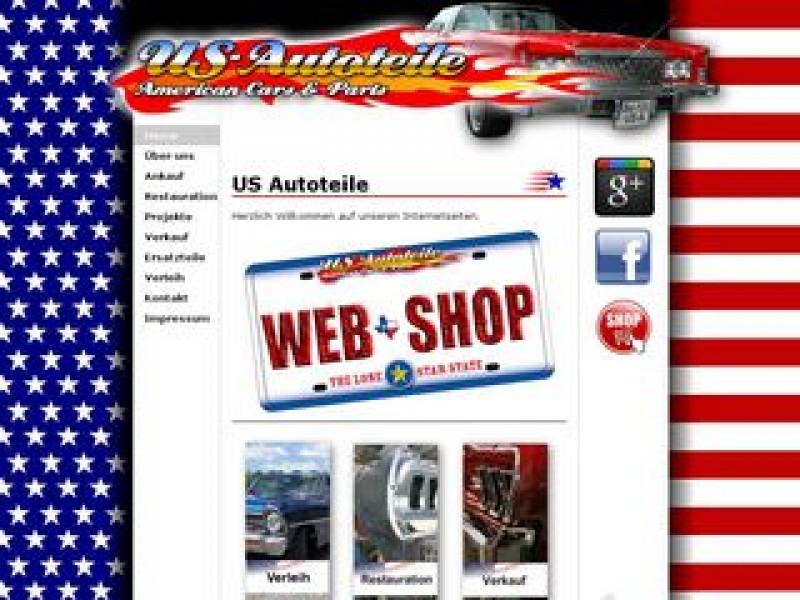 US-Autoteile - American Cars & Parts Logo