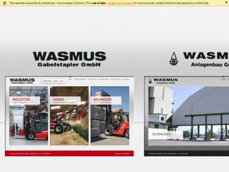 WASMUS Gabelstapler GmbH Logo