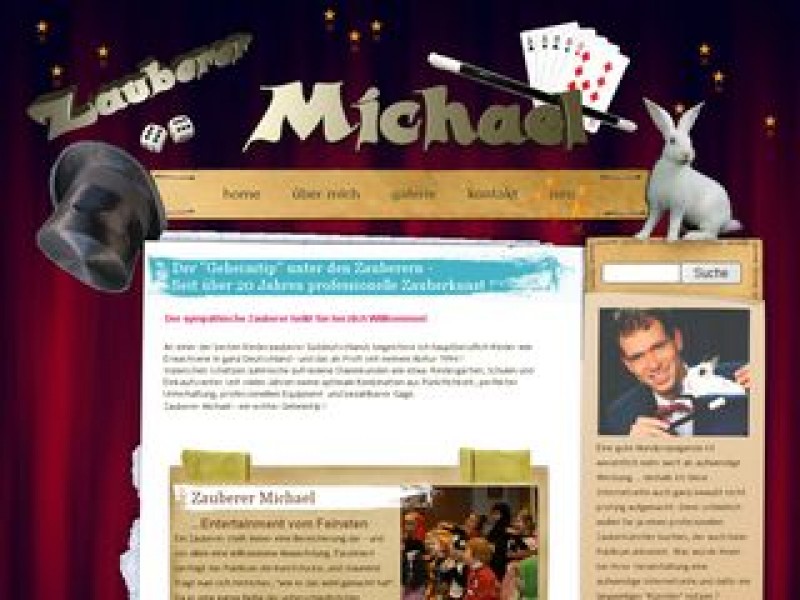Zauberer Michael Logo