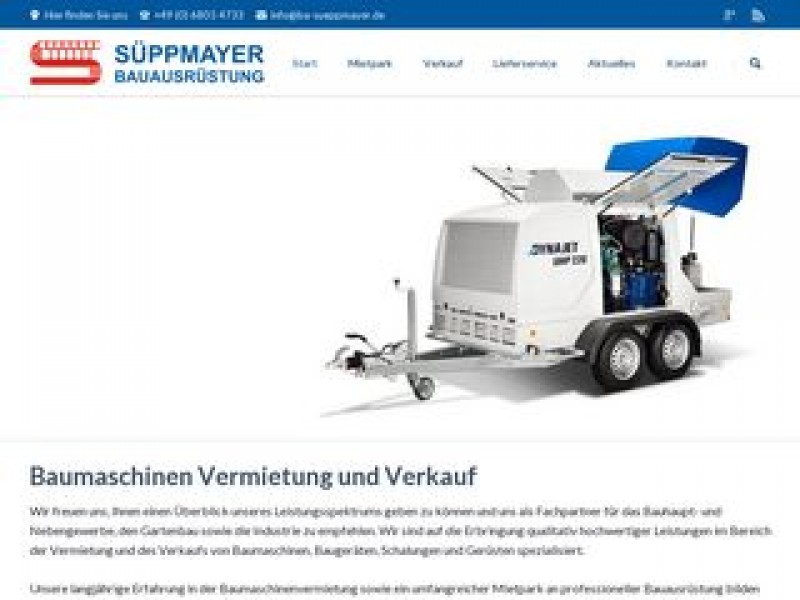 Bauausrüstung Süppmayer Logo