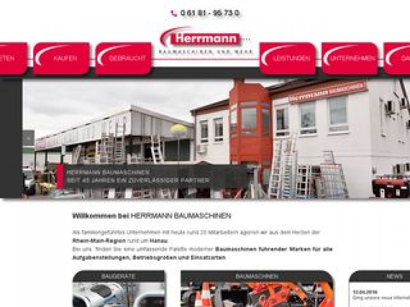 Lothar Herrmann Baumaschinen GmbH Logo