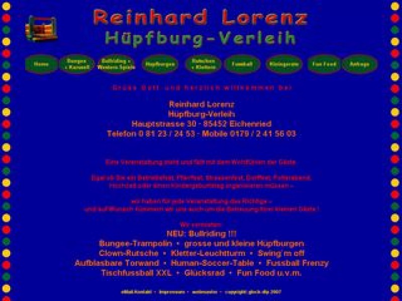 Lorenz Hüpfburgverleih Logo