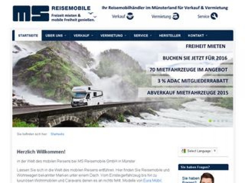 MS Reisemobile GmbH Logo