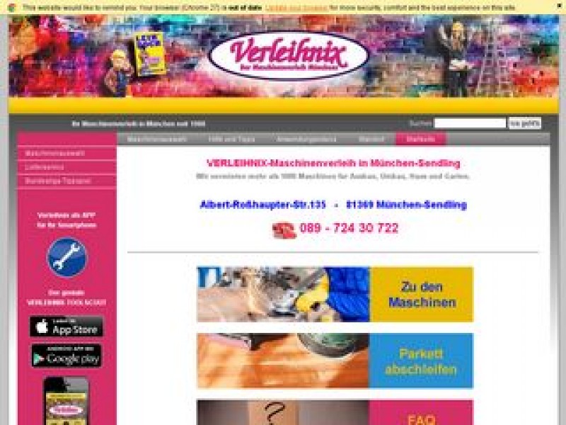 Verleihnix Maschinenverleih Logo