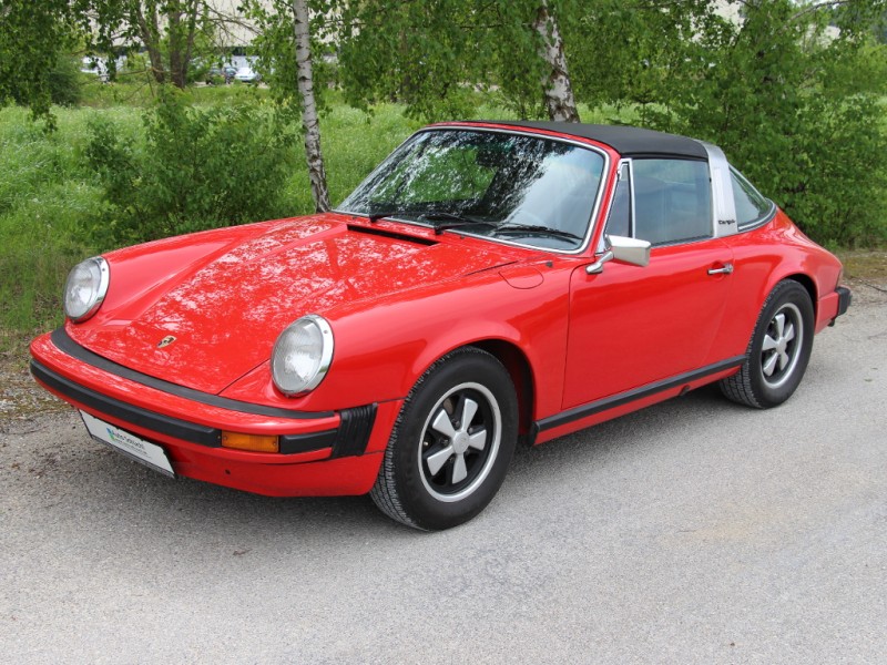 Porsche 911 2 7 Targa Oder 3 2 Carrera Cabrio In Rot Mieten