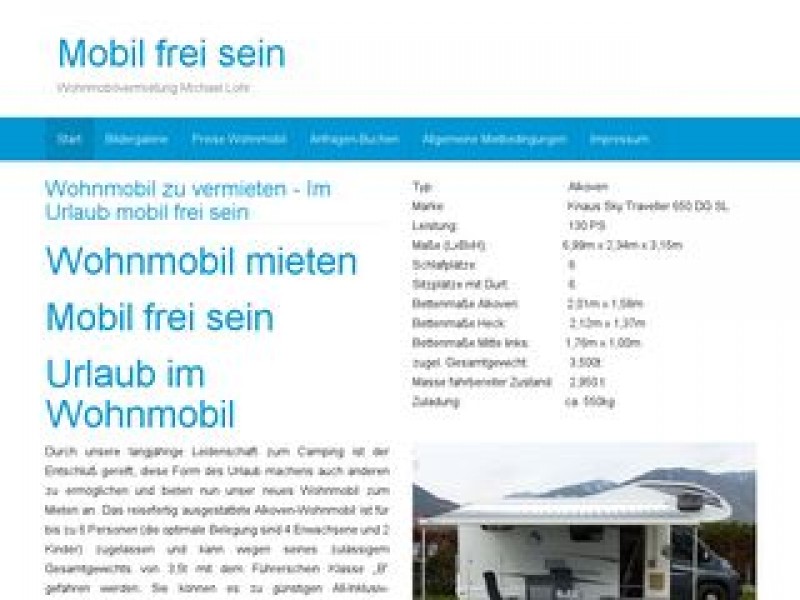 Wohnmobilvermietung Logo