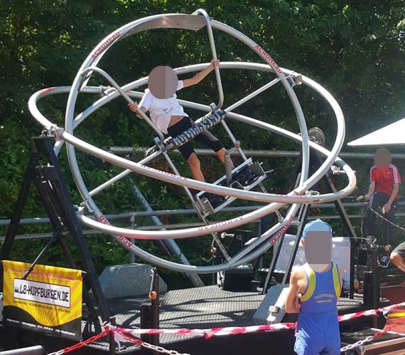 Astronauten Trainer Aerotrim Spaceball Spacetrainer