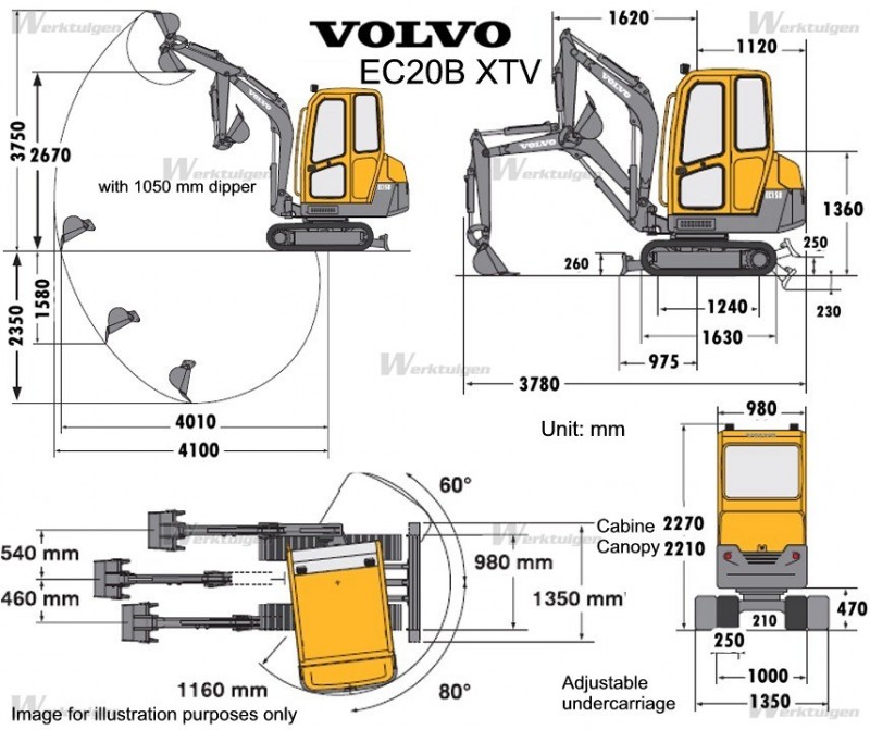 Mini Bagger 1,8t Berlin / Brandenburg Mieten, Minibagger