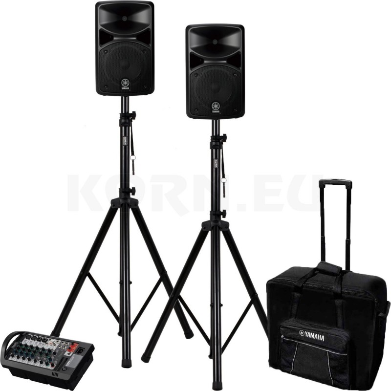 Musikanlage PAAnlage Yamaha Stagepas 400BT Mini PASystem Komplettset