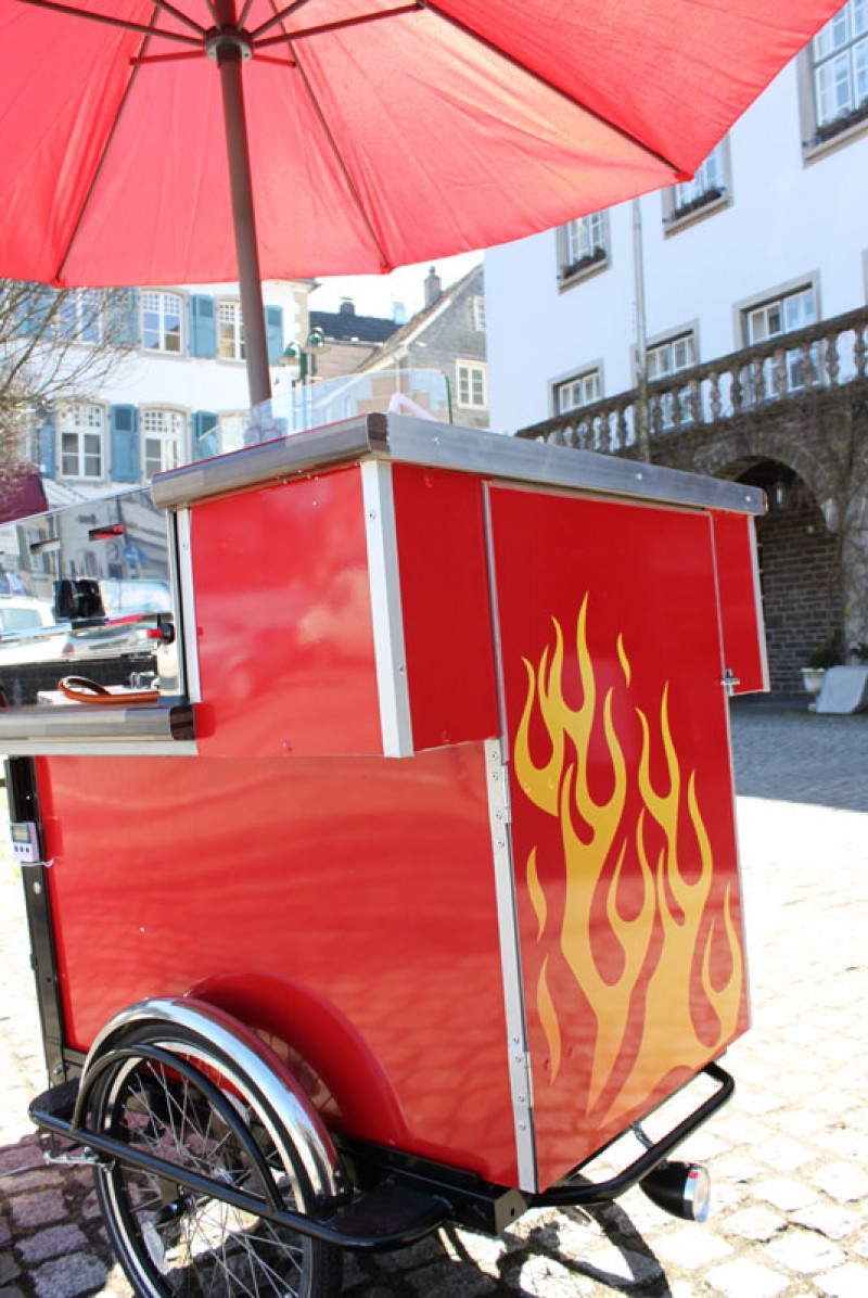 Grill, Grillwagen, WurstBike, Grill Fahrrad