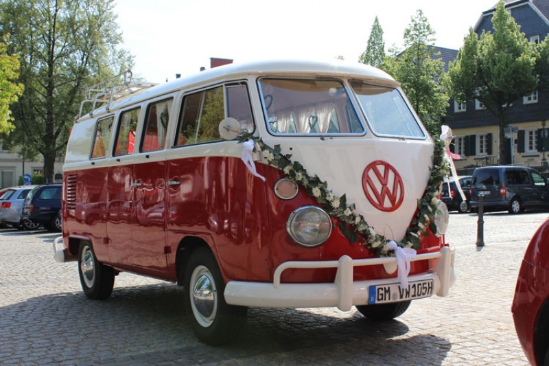 Oldtimer Volkswagen VW Bulli T1, VW Bus, Ausstellungen, Promotion